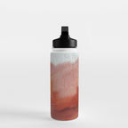 Desert Journey [2]: a textured, abstract piece in pinks, reds, and white by Alyssa Hamilton Art Water Bottle Gallery Image 3