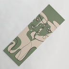 Abstract Faces 9 Yoga Mat Gallery Image 1