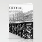 Classic Paris - Black and White Travel Photography Stationery Card Gallery Image 2