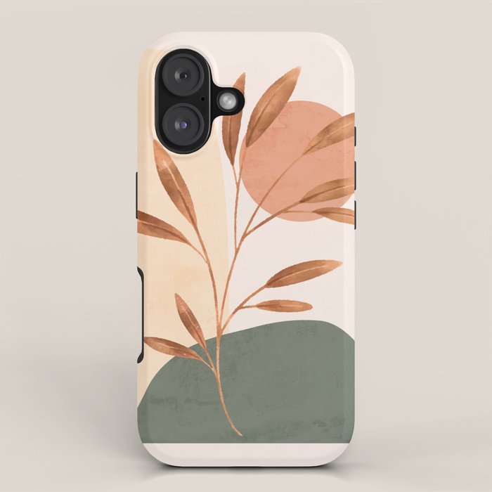 Abstract Art /Minimal Plant 15 iPhone Case Gallery Image 1