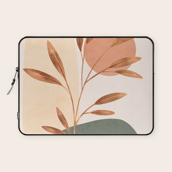 Abstract Art /Minimal Plant 15 Laptop Sleeve Gallery Image 1