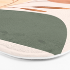 Abstract Art /Minimal Plant 15 Bath Mat Gallery Image 3