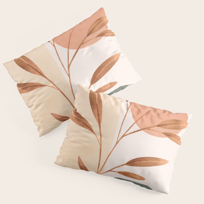 Abstract Art /Minimal Plant 15 Pillow Sham Gallery Image 1