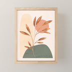 Abstract Art /Minimal Plant 15 Mini Art Print Gallery Image 1