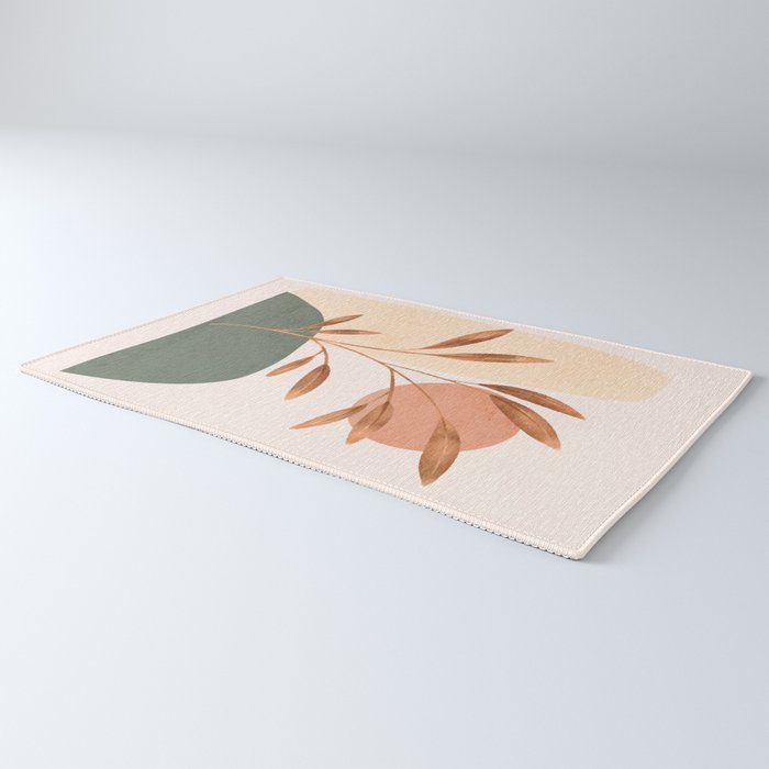 Abstract Art /Minimal Plant 15 Rug Gallery Image 3