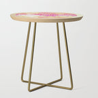Disco Ball - Pink OmbrÃ© Side Table Gallery Image 1