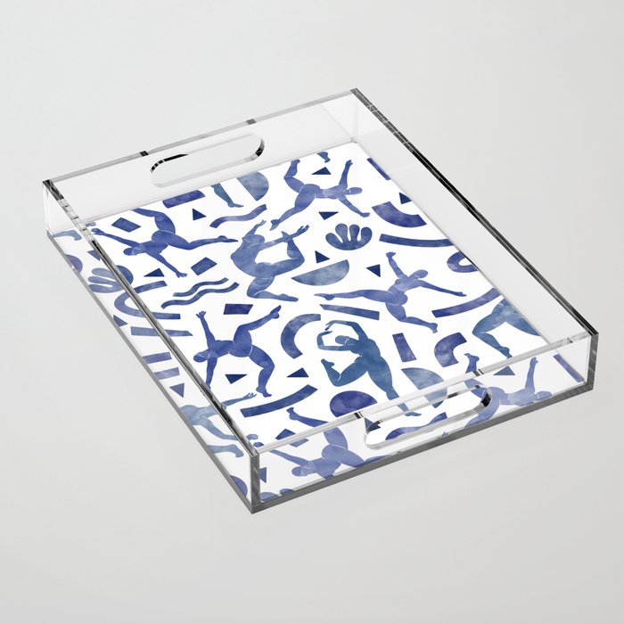 Simple shapes of women Acrylic Tray Gallery Image 1