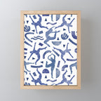 Simple shapes of women Mini Art Print Gallery Image 1