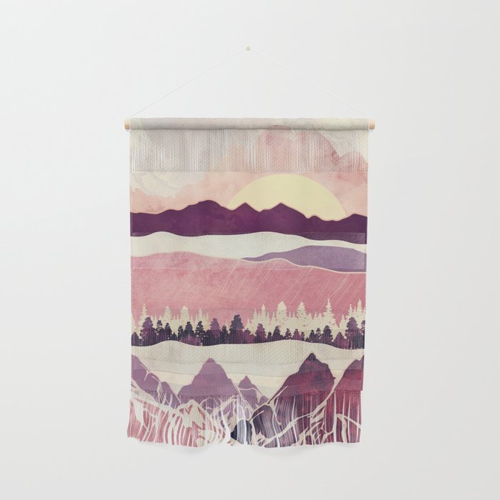 Burgundy Hills Wall Hanging Gallery Image 1
