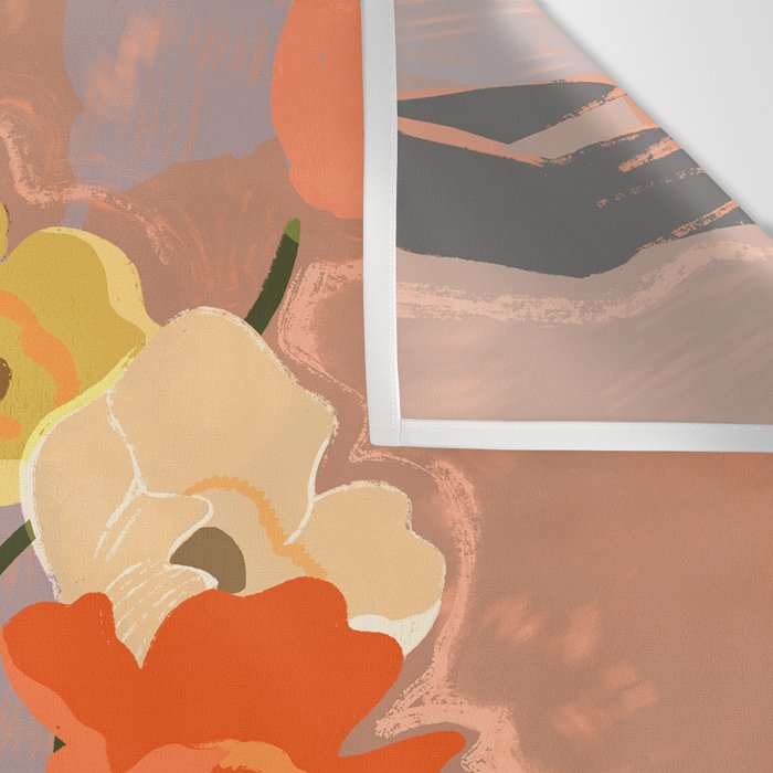 Flowers Always Wall Tapestry Gallery Image 3