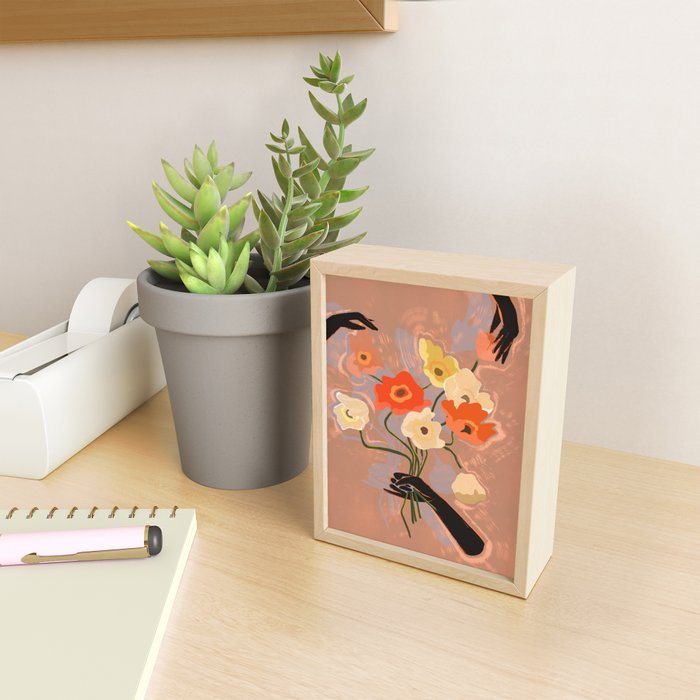 Flowers Always Mini Art Print Gallery Image 2