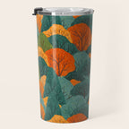 Fall Trees Pattern Travel Mug Gallery Image 3