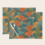 Fall Trees Pattern Placemat Gallery Image 1