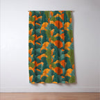 Fall Trees Pattern Window Curtain Gallery Image 3