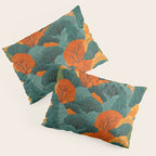 Fall Trees Pattern Pillow Sham Gallery Image 3