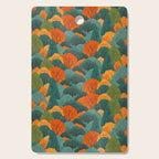 Fall Trees Pattern Cutting Board Gallery Image 1