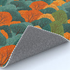 Fall Trees Pattern Rug Gallery Image 4