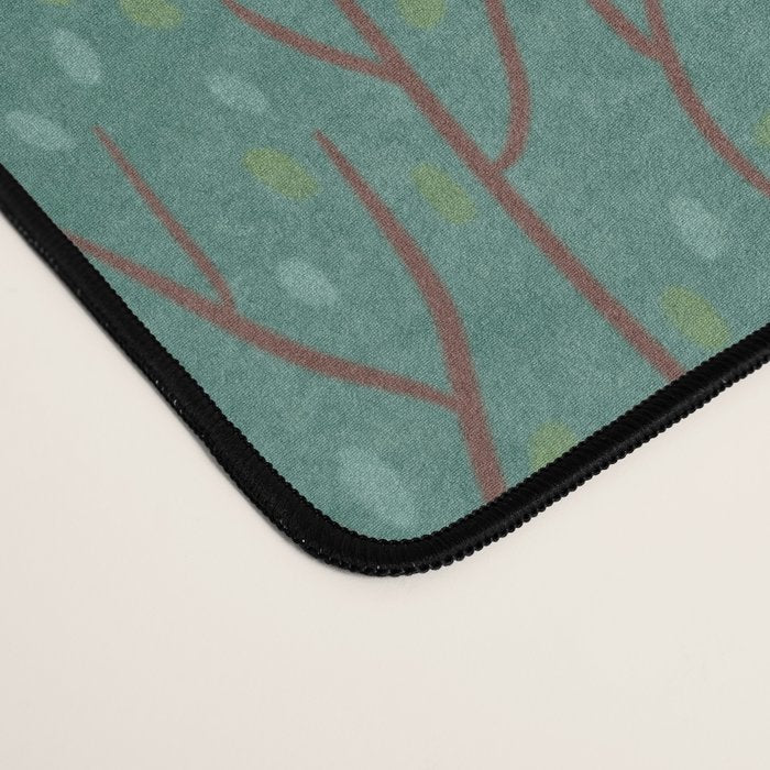 Fall Trees Pattern Desk Mat Gallery Image 4