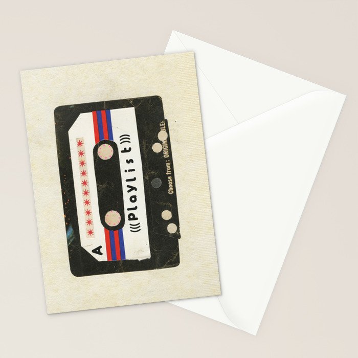 Playlist Stationery Card Gallery Image 2
