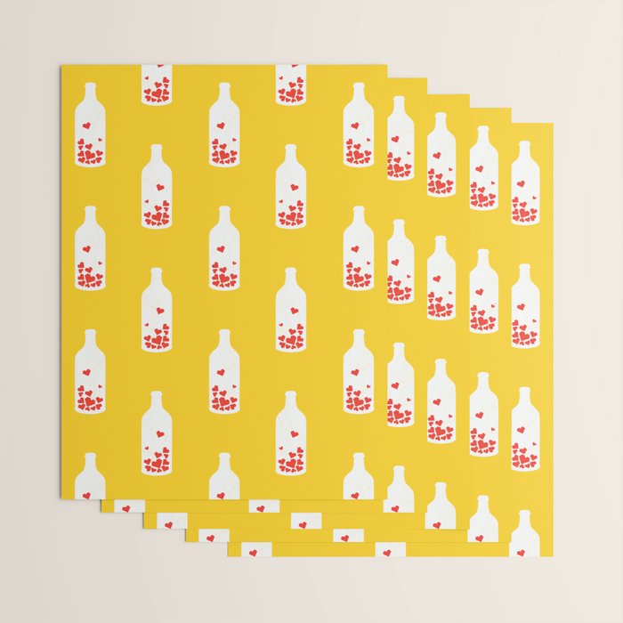 Message in a bottle Wrapping Paper Gallery Image 3