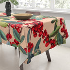 Red Chokeberry Tablecloth Gallery Image 3