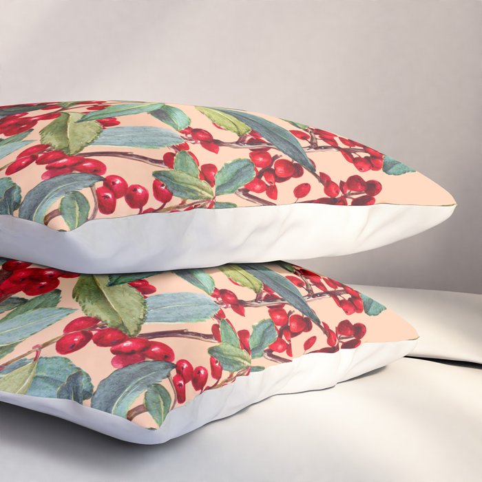 Red Chokeberry Pillow Sham Gallery Image 3