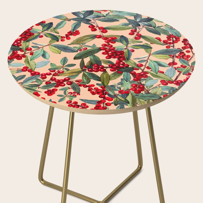 Red Chokeberry Side Table Gallery Image 2