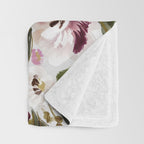 Heritage Bloom II Throw Blanket Gallery Image 3