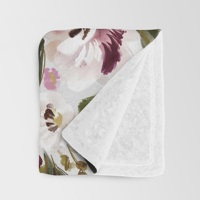 Heritage Bloom II Throw Blanket Gallery Image 3