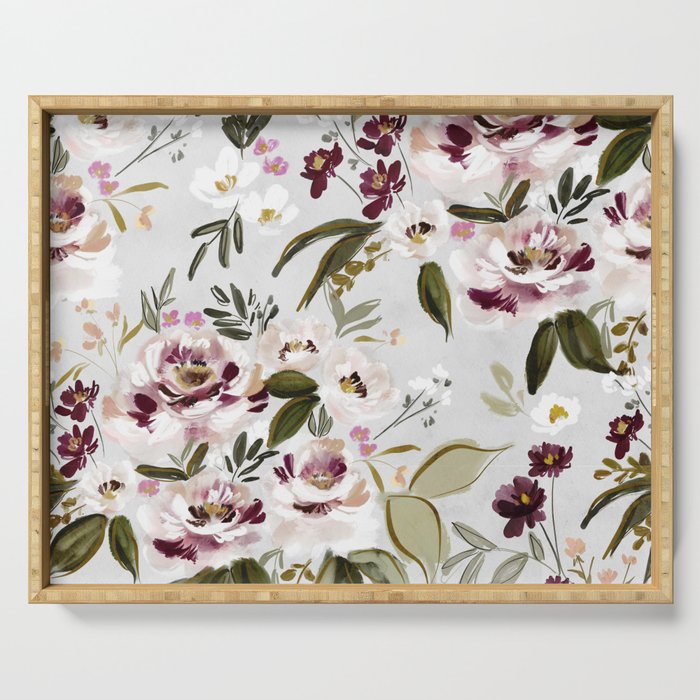 Heritage Bloom II Serving Tray Gallery Image 1