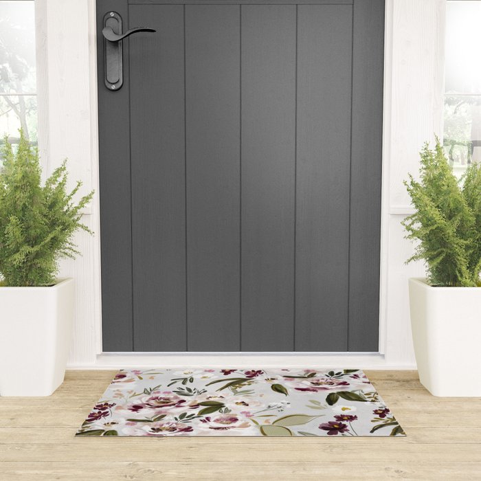 Heritage Bloom II Welcome Mat Gallery Image 3