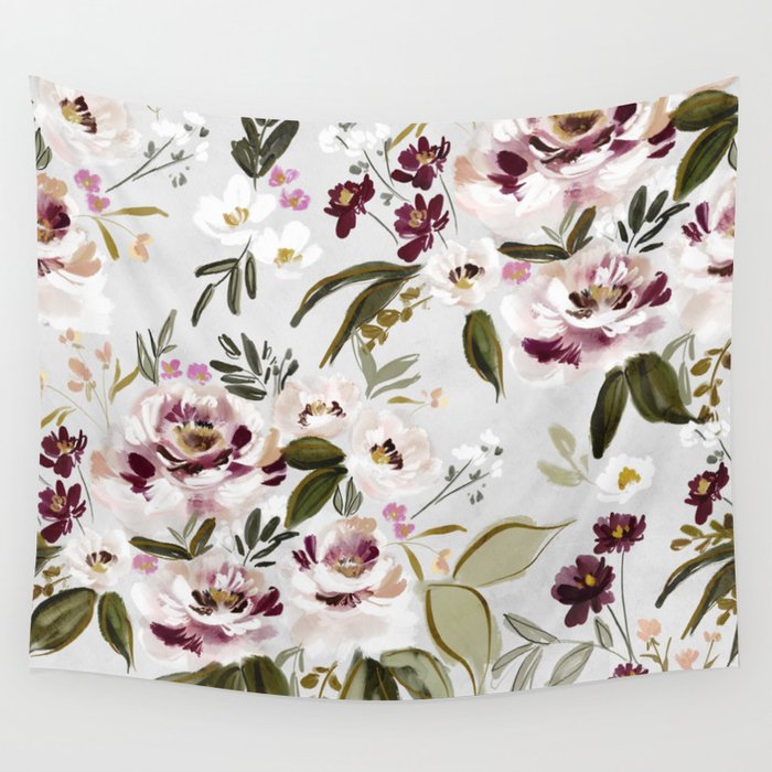 Heritage Bloom II Wall Tapestry Gallery Image 4