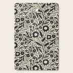 Botanical garden - Black and White Cutting Board Gallery Image 1
