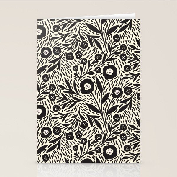Botanical garden - Black and White Stationery Card Gallery Image 2