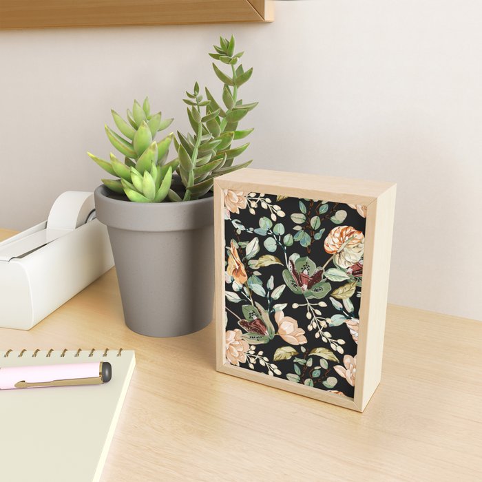 Lush colorful exotic garden C Mini Art Print Gallery Image 2