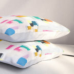 A Thousand Springs Blooming #2 Fun Colorful Abstract Painting by Ejaaz Haniff Pillow Sham Gallery Image 3