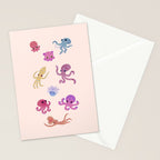 Octopus Stationery Card Gallery Image 2