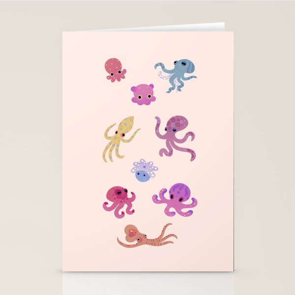 Octopus Stationery Card Gallery Image 1