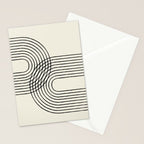 Arch duo 2 Mid century modern Stationery Card Gallery Image 2