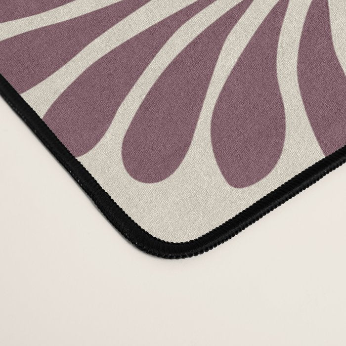 Vintage Fan Shell Pattern Desk Mat Gallery Image 4
