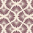 Vintage Fan Shell Pattern Coffee Mug Gallery Image 2