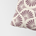 Vintage Fan Shell Pattern Pillow Sham Gallery Image 4