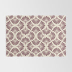 Vintage Fan Shell Pattern Rug Gallery Image 2