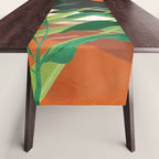 Abstract Art Tropical Garden 18 Table Runner Gallery Image 1