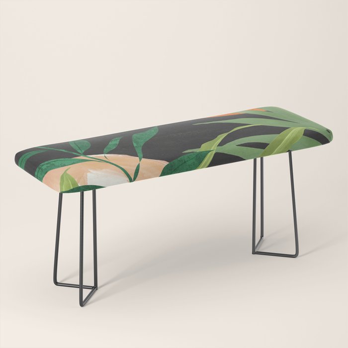 Abstract Art Tropical Garden 18 Bench Gallery Image 1