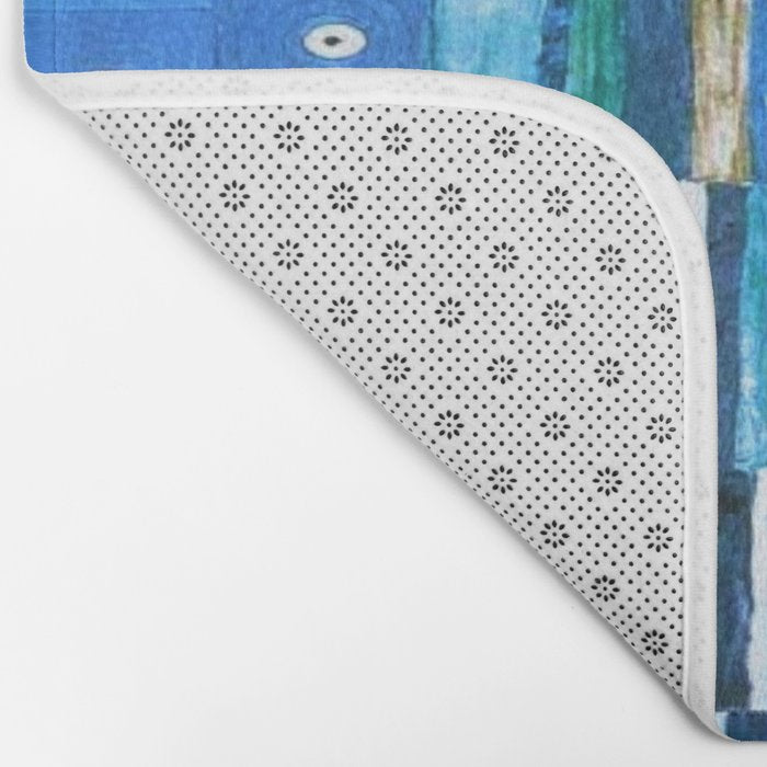Gustav Klimt Stoclet Frieze, Blue Bath Mat Gallery Image 2