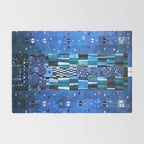 Gustav Klimt Stoclet Frieze, Blue Rug Gallery Image 2
