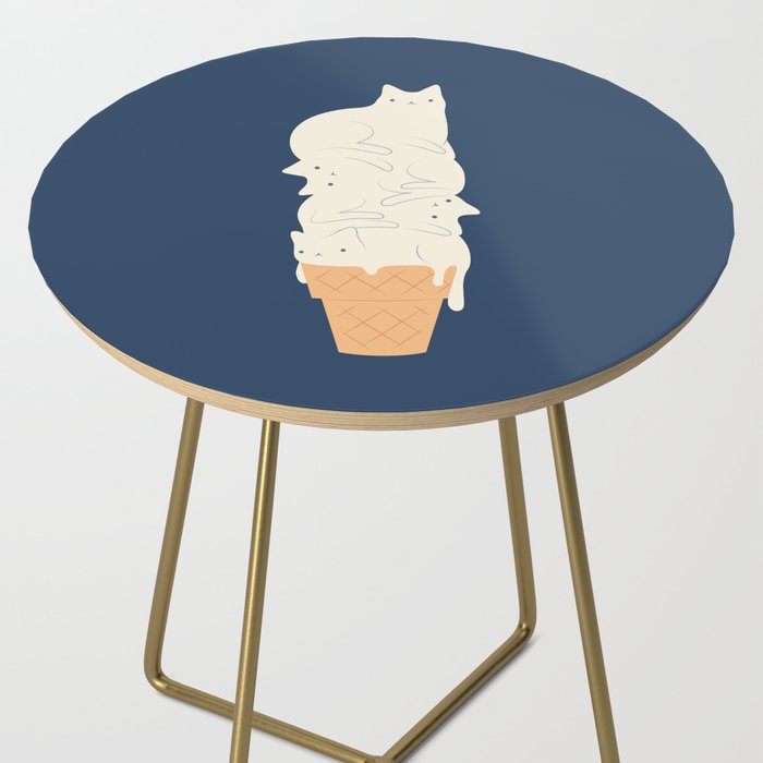 Cat ice cream 2024 Side Table Gallery Image 2
