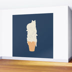 Cat ice cream 2024 Wall Mural Gallery Image 2
