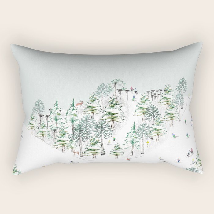 SKI Rectangular Pillow Gallery Image 2